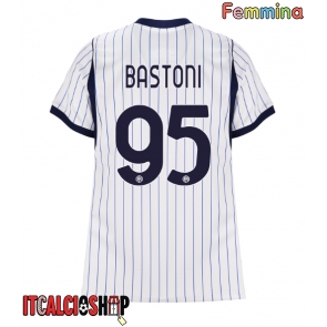 Inter Milan Alessandro Bastoni #95 Seconda Maglia Femmina 2026-27 Manica Corta Inter Milan Alessandro Bastoni #95 Seconda Maglia Femmina 2026-27 Manica Corta